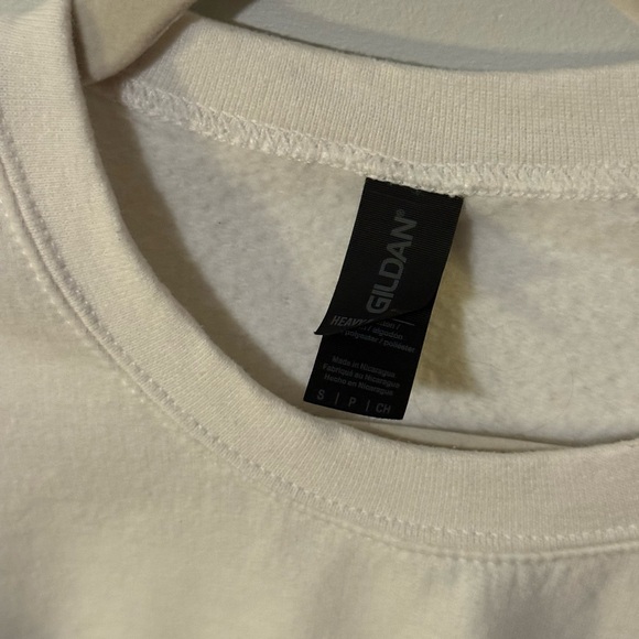 Daschund Dog White Sweatshirt - Picture 2 of 3